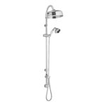 Nuie Chrome Dual Rigid Riser Kit