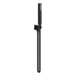 Nuie Matt Black Shower Handset Kit Square