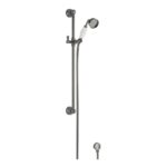 Nuie Traditional Brushed Pewter Slide Rail Kit
