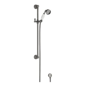 Nuie Traditional Brushed Pewter Slide Rail Kit