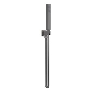 Nuie Brushed Pewter Square Shower Handset Kit