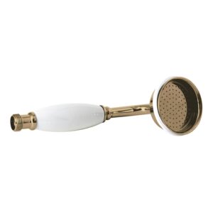 Nuie Traditional Brushed Brass Shower Handset
