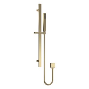 Nuie Windon Brushed Brass Shower Slide Rail Kit