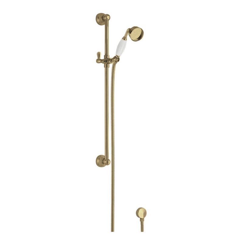 Nuie Traditional Brushed Brass Slider Rail Kit Nuie Traditional Brushed Brass Slider Rail Kit