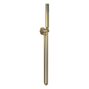 Nuie Brushed Brass Shower Handset Kit Round