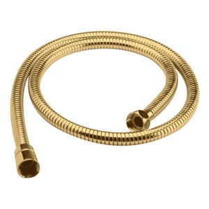 Nuie 1.5m Brushed Brass Shower Flex