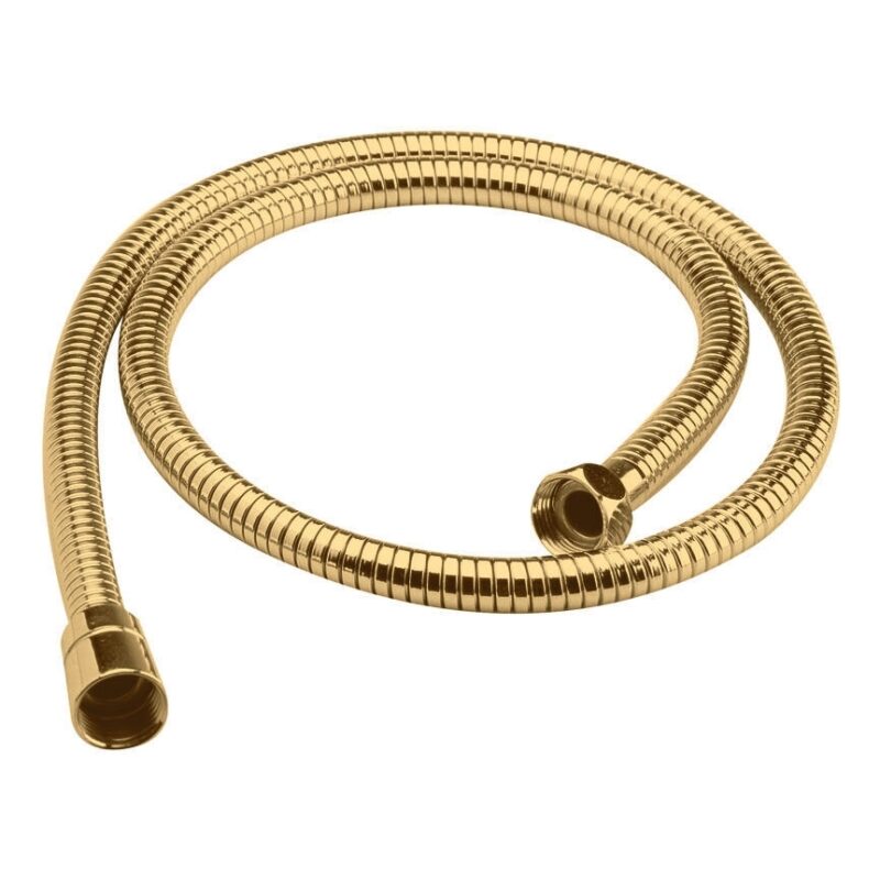 Nuie 1.5m Brushed Brass Shower Flex Nuie 1.5m Brushed Brass Shower Flex