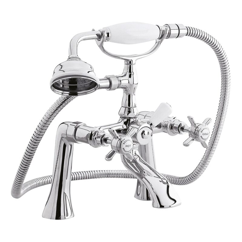 Nuie Alderton Chrome Bath Shower Mixer Nuie Alderton Chrome Bath Shower Mixer