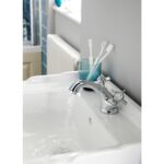 Nuie Alderton Chrome Mono Basin Mixer with Pop Up Waste
