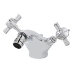Nuie Alderton Chrome Bidet Mixer & Pop Up Waste