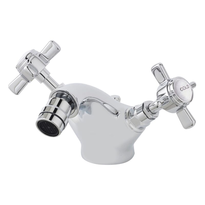 Nuie Alderton Chrome Bidet Mixer & Pop Up Waste Nuie Alderton Chrome Bidet Mixer & Pop Up Waste