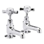 Nuie Alderton Chrome Basin Taps