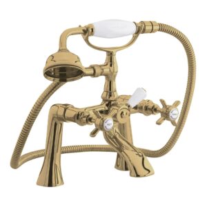 Nuie Alderton Brushed Brass Bath Shower Mixer