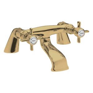Nuie Alderton Brushed Brass Bath Filler