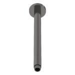 Nuie 310mm Round Brushed Pewter Ceiling Shower Arm