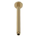 Nuie Brushed Brass Ceiling Shower Arm 310mm