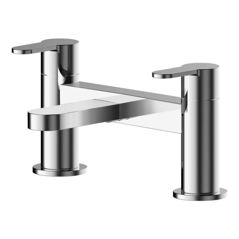 Nuie Arvan Chrome Deck Mounted Bath Filler Tap Nuie Arvan Chrome Deck Mounted Bath Filler Tap