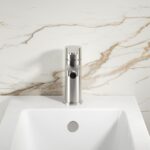 Nuie Arvan Chrome Bidet Mixer & Pop Up Waste