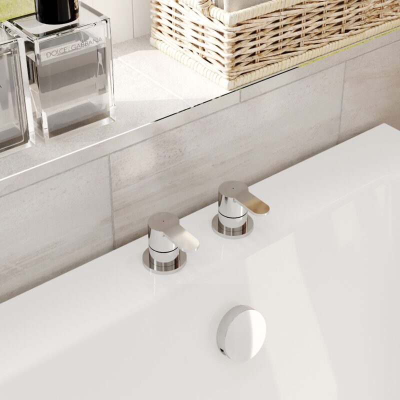 Nuie Arvan Chrome 3/4" Side Valves