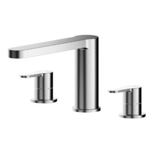 Nuie Arvan Chrome 3 Hole Bath Filler