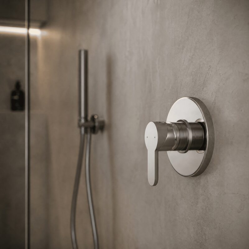 Nuie Arvan Chrome Manual Shower Valve
