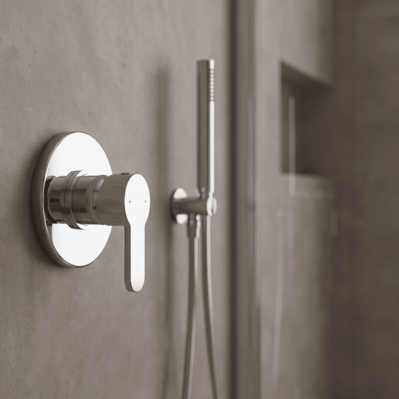 Nuie Arvan Chrome Manual Shower Valve