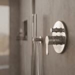 Nuie Arvan Chrome Manual Single Lever Shower Valve with Diverter