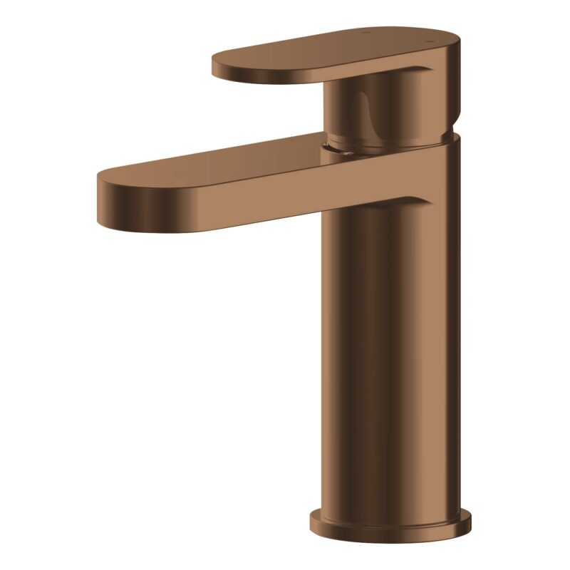 Nuie Binsey Brushed Bronze Mono Basin Mixer with Push Button Waste Nuie Binsey Brushed Bronze Mono Basin Mixer with Push Button Waste