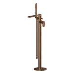 Nuie Binsey Brushed Bronze Freestanding Bath Shower Mixer