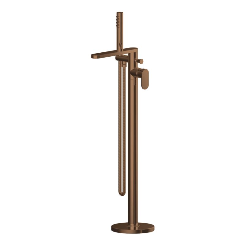 Nuie Binsey Brushed Bronze Freestanding Bath Shower Mixer Nuie Binsey Brushed Bronze Freestanding Bath Shower Mixer