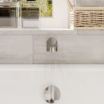 Nuie Binsey Chrome Wall Bath Spout