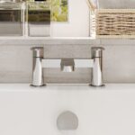 Nuie Binsey Chrome Deck Mounted Bath Filler