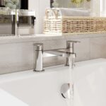Nuie Binsey Chrome Deck Mounted Bath Filler