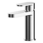 Nuie Binsey Chrome Mono Basin Mixer with Push Button Waste