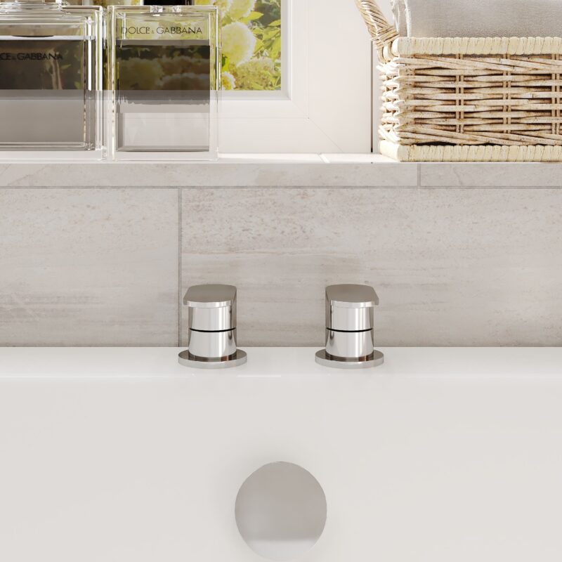 Nuie Binsey Chrome 3/4" Side Valves
