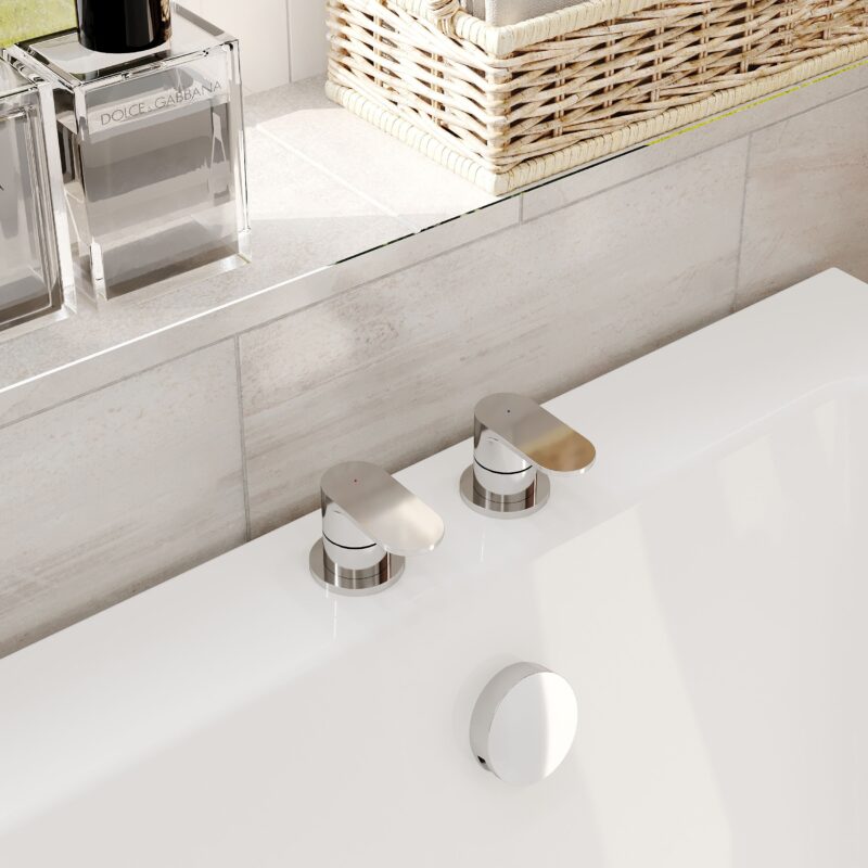 Nuie Binsey Chrome 3/4" Side Valves