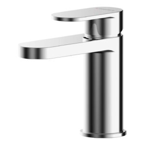 Nuie Binsey Mono Basin Mixer with Push Button Waste
