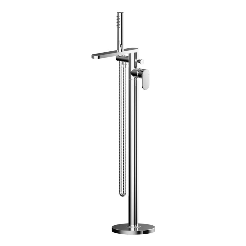 Nuie Binsey Chrome Freestanding Bath Shower Mixer Nuie Binsey Chrome Freestanding Bath Shower Mixer
