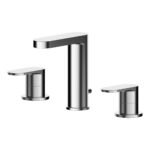 Nuie Binsey Chrome 3 Hole Deck Basin Mixer with Pop Up Waste