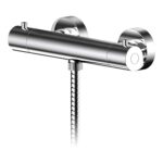 Nuie Binsey Chrome Thermostatic Bar Shower Valve