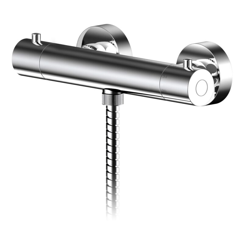 Nuie Binsey Chrome Thermostatic Bar Shower Valve Nuie Binsey Chrome Thermostatic Bar Shower Valve