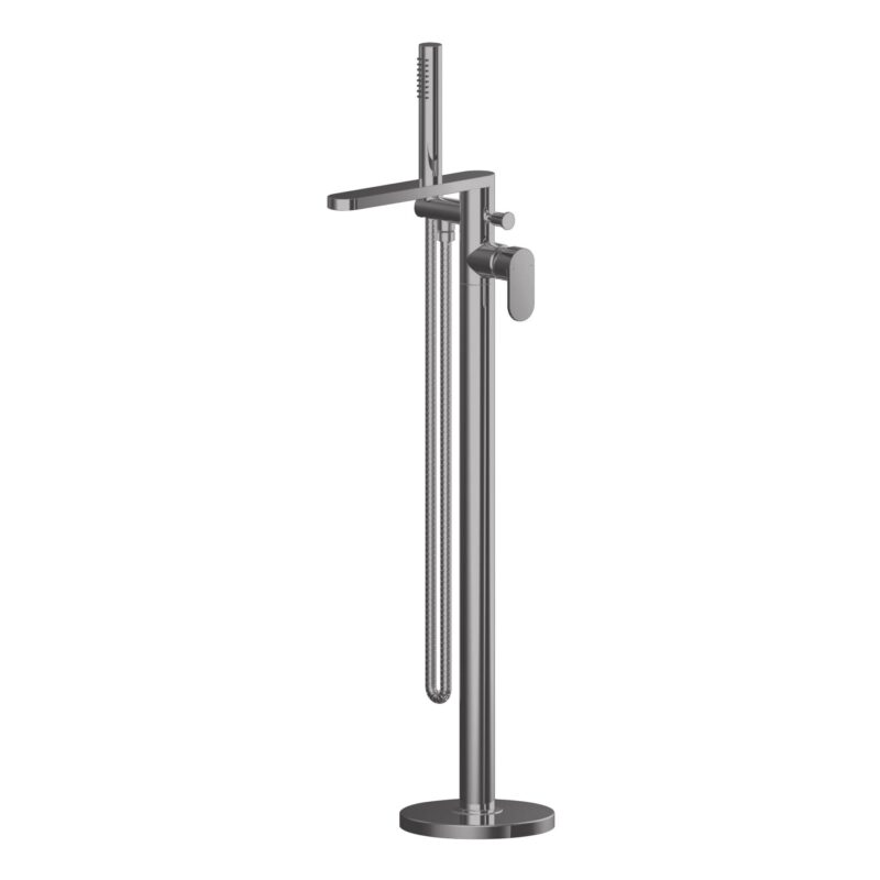 Nuie Binsey Brushed Pewter Freestanding Bath Shower Mixer Nuie Binsey Brushed Pewter Freestanding Bath Shower Mixer