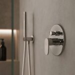 Nuie Binsey Chrome Single Lever Manual Shower Valve with Diverter