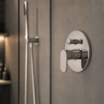 Nuie Binsey Chrome Single Lever Manual Shower Valve with Diverter
