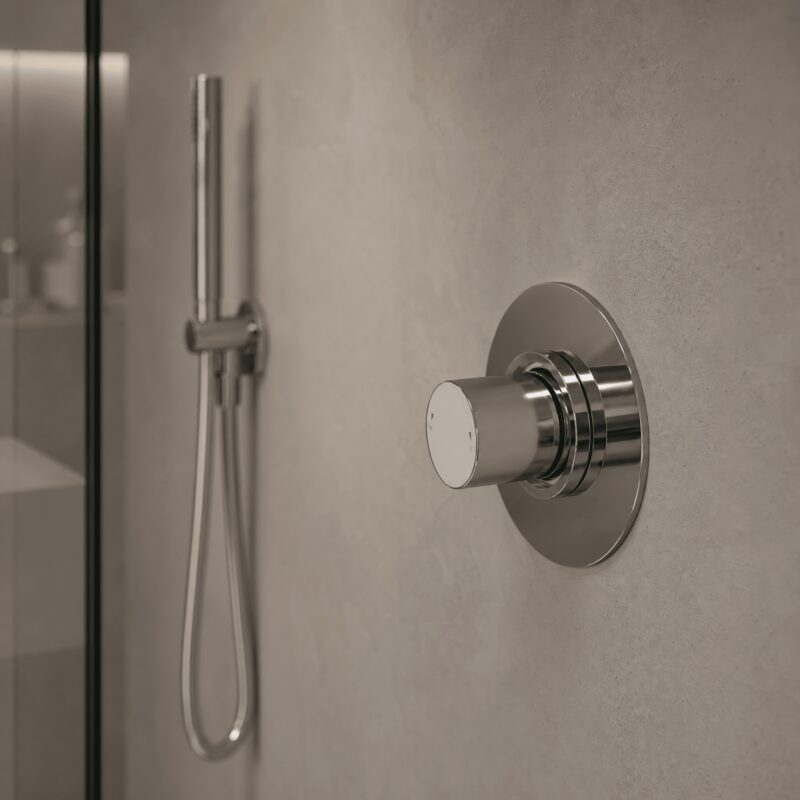 Nuie Binsey Chrome Thermostatic Temperature Control Valve