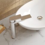 Nuie Canada Chrome High Rise Mono Basin Mixer