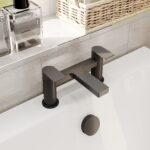 Nuie Canada Matt Black Bath Filler