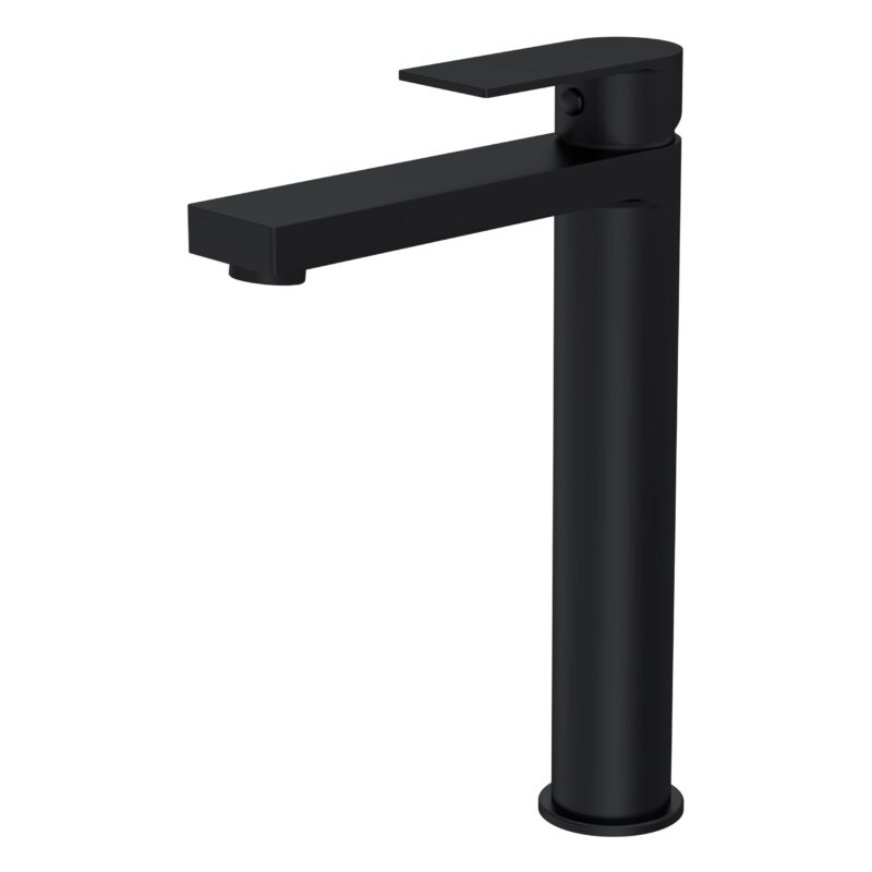 Nuie Canada Matt Black High Rise Mono Basin Mixer