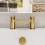 Nuie Canada Brushed Brass Bath Filler