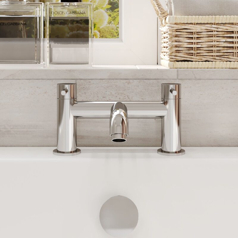 Nuie Cartegena Chrome Bath Filler